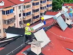 上海奉贤区拆除千余台隐患热水器 全力守护“头顶安全”