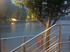 苏州河亲水平台被淹?专家:就这么设计的