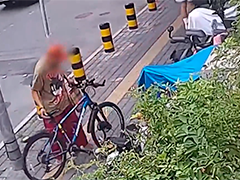 北京：男子醉酒偷自行车 民警定位擒贼