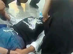 南京:旅客突发癫痫 休假护士为救人咬掉穿戴甲