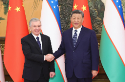 习近平会见乌兹别克斯坦总统