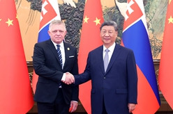 习近平会见斯洛伐克总理