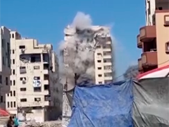 巴称以军袭击加沙地带造成47人死亡