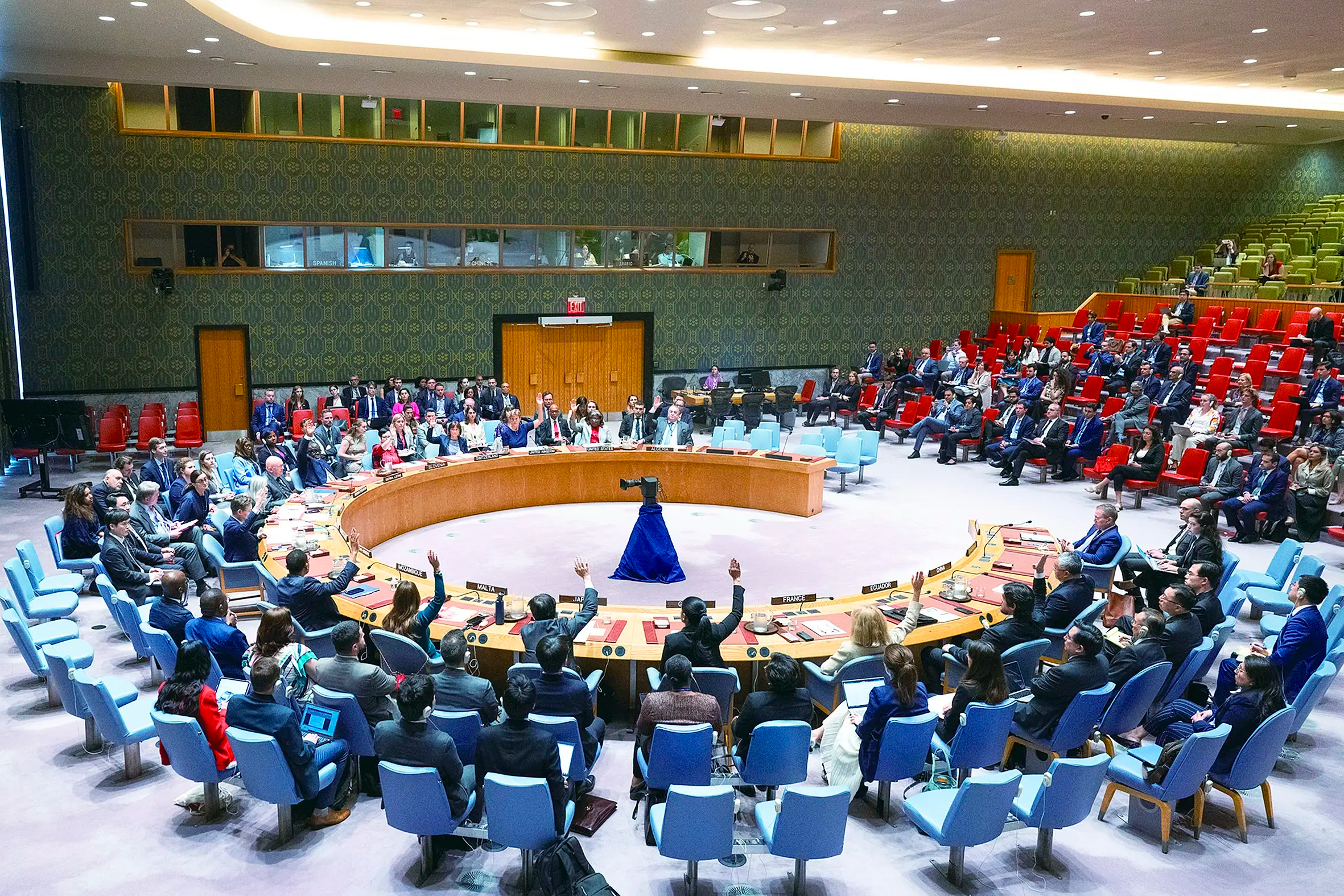 安理会通过决议设科威特失踪人员后续机制