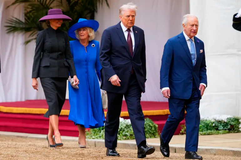 特朗普对英国进行国事访问 经贸外交分歧不断 英美表面友好难掩裂痕