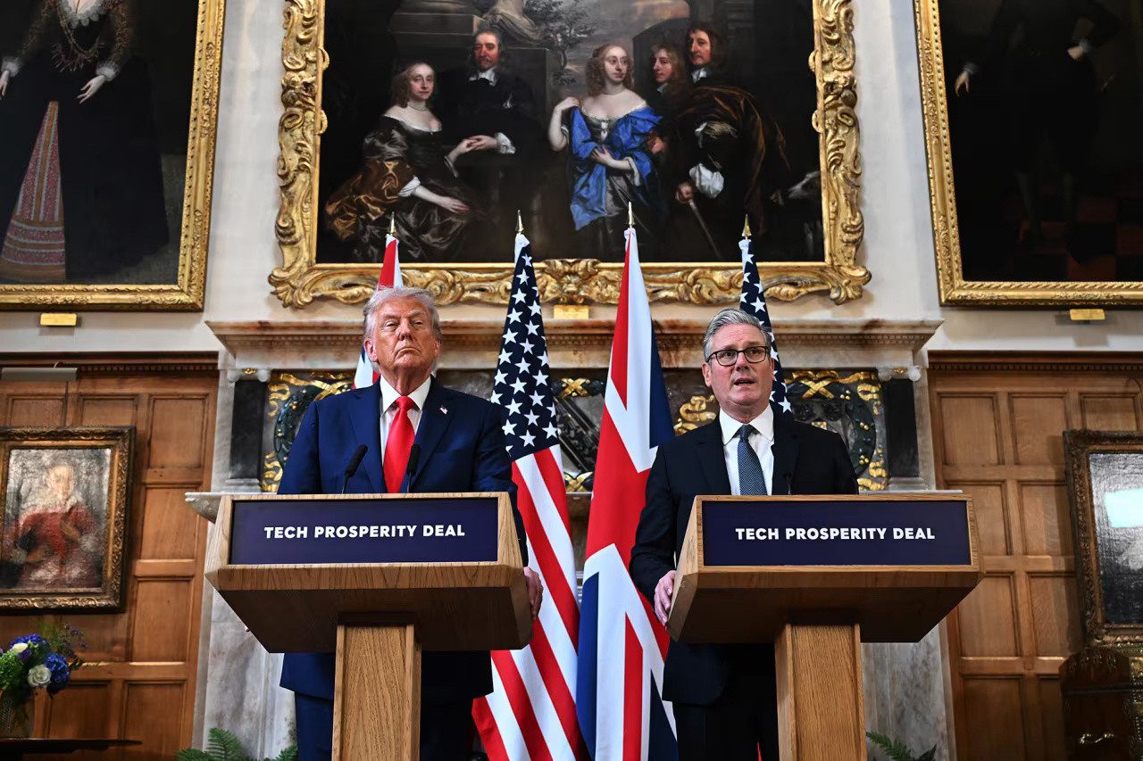 特朗普反对英国承认巴勒斯坦国计划