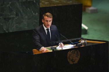 法国在联合国宣布承认巴勒斯坦国