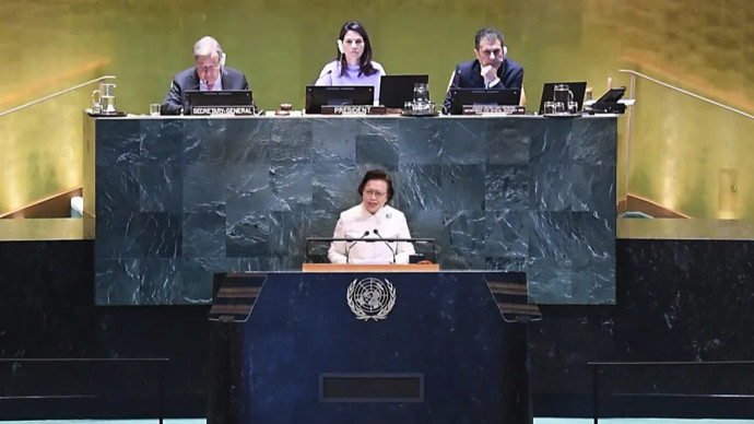 联大纪念北京世妇会30周年高级别会议在联合国总部举行