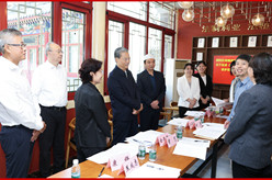 赵乐际在北京调研