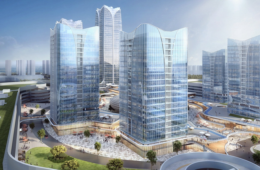 浙江义乌 全球数贸中心今天正式开业运营 “世界超市”迎来第六代市场
