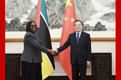 丁薛祥会见莫桑比克总理
