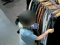 “瘦子”进店“胖子”出门 姐妹俩边买边偷难逃法网
