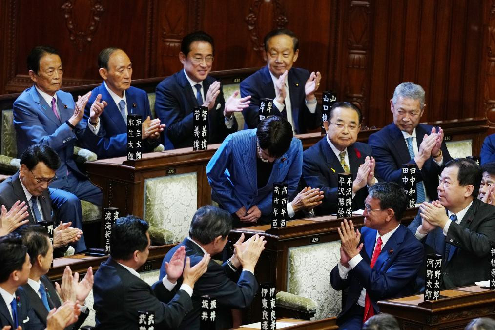 高市早苗当选日本第104任首相