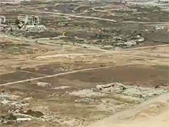 巴媒称加沙地带中部遭袭 以色列称摧毁地道是当前核心任务