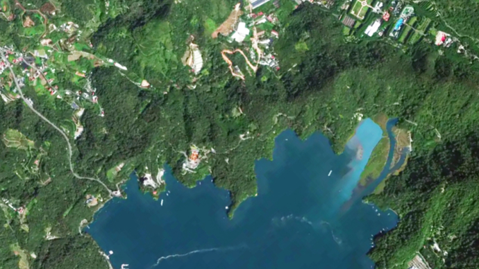 "吉林一号"发布多张台湾岛高清卫星影像