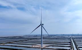 全球最大26兆瓦级海上风电机组并网发电