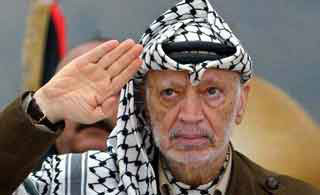 加沙地带 阿拉法特故居在战火中损毁