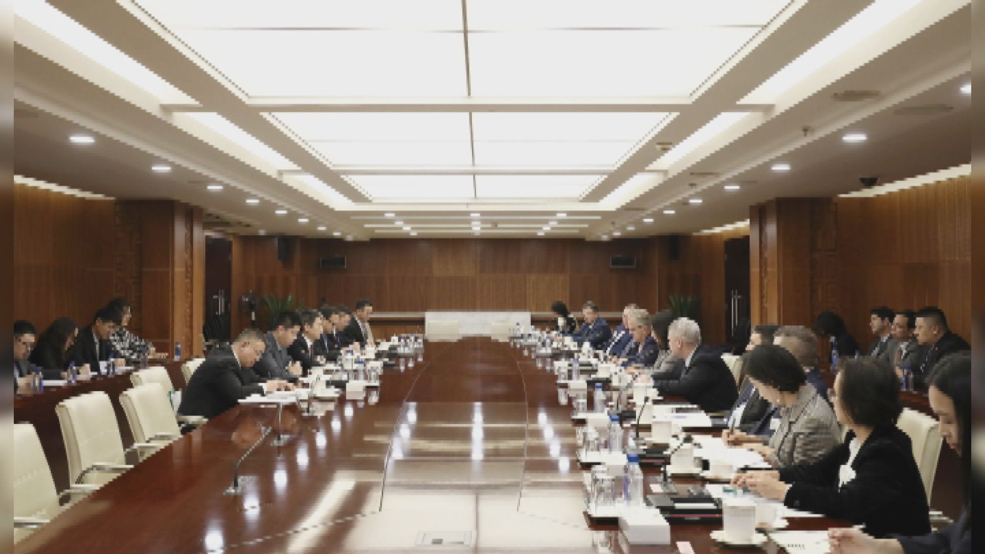 李成钢会见美国农产品贸易代表团