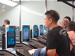 福建厦门智能通关"小三通"航线迎首批刷脸通关台胞