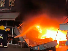 江西宜春商铺空调电气线路故障引发火灾 紧急处置
