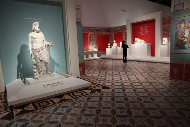 上海世博会博物馆古罗马艺术大展启幕 131件展品讲述古罗马史诗