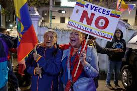 厄瓜多尔民众公投对外国军事基地说"不"