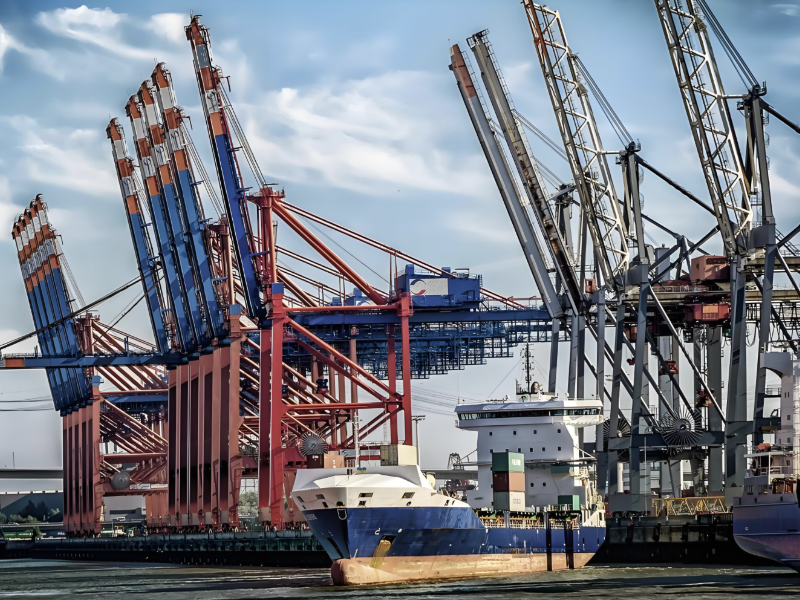 德国汉堡港对美集装箱吞吐量大幅下降