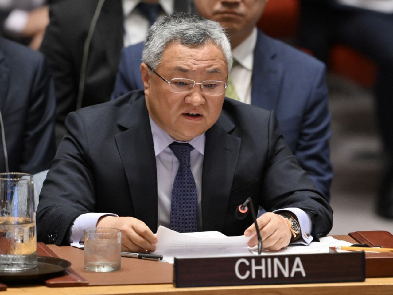 中国常驻联合国代表傅聪 日本毫无资格要求成为安理会常任理事国