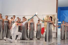 希腊 2026年冬奥会圣火火种采集仪式举行