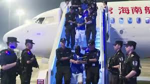 11名私彩赌博犯罪嫌疑人从马来西亚被押解回国