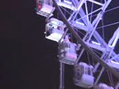 日本最高摩天轮疑因闪电突发故障 数十人被困