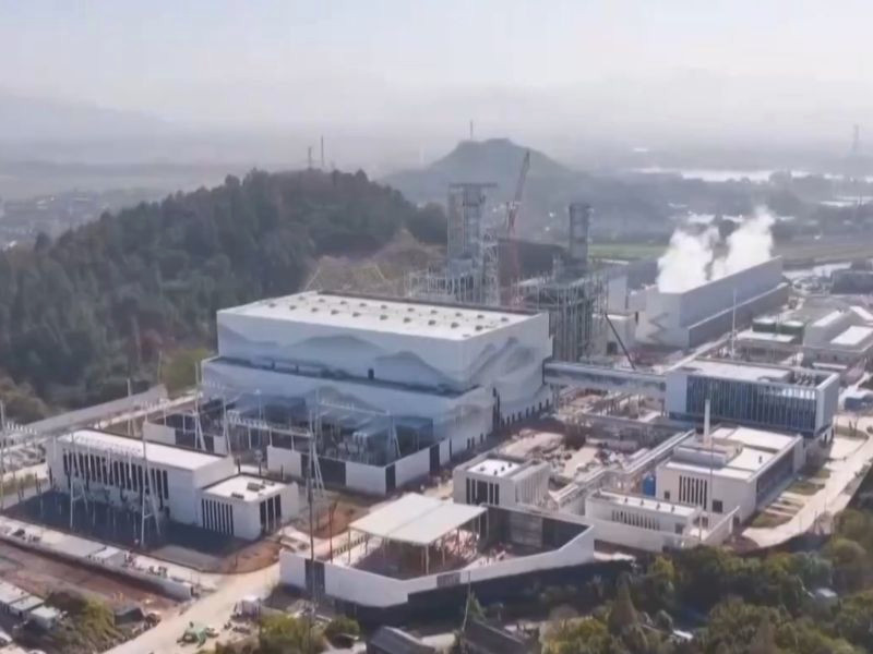 我国单机容量最大燃气电厂首台机组投产