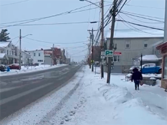 美国 冬季风暴来袭 波及超5千万人