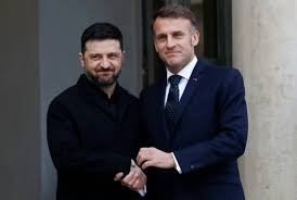 马克龙:只有乌欧参与才能达成俄乌"和平计划"