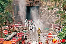 香港大埔火灾已致159人遇难 警方完成所有火灾楼宇内部搜索工作