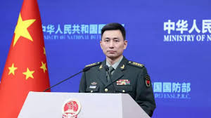 日炒作我辽宁舰航母编队舰载机雷达照射 国防部新闻发言人作出回应