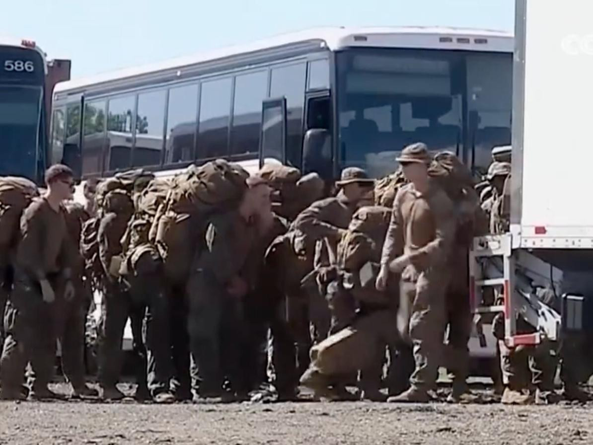 美军在波多黎各举行大规模登陆演习