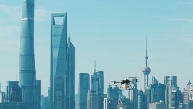 样本送更快报告出更早 仁济医院无人机"快递"航线首飞