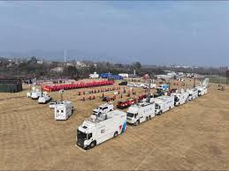 湖北武汉 2025年度最大规模应急通信演练举行