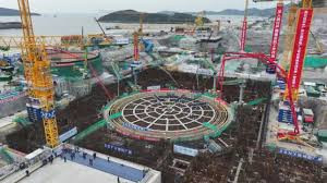 白龙核电一期工程开始主体工程建设