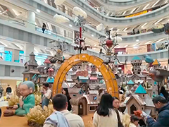 上海商场迎新促销玩出"新花样" 用"童话乐园"拉动冬日经济