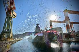 日防相出席护卫舰下水仪式 拟全球推销