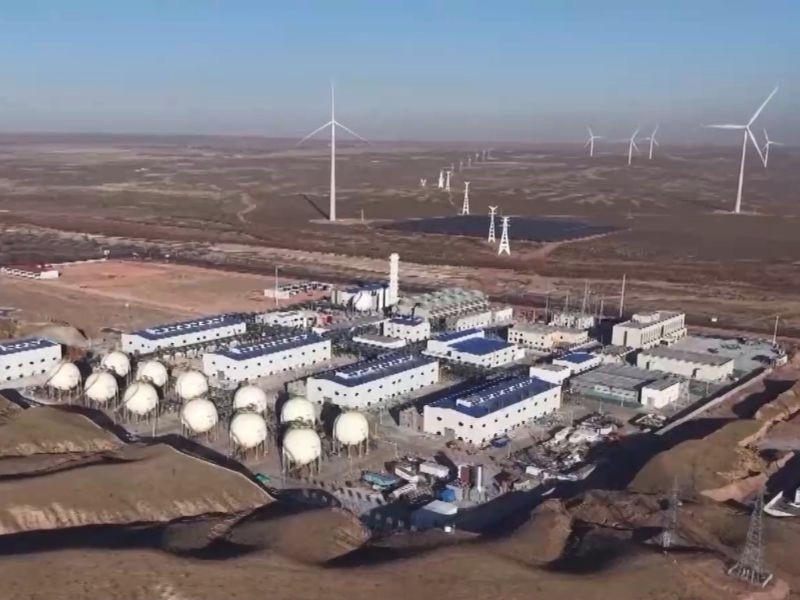 全球首台30兆瓦级纯氢燃气轮机投运