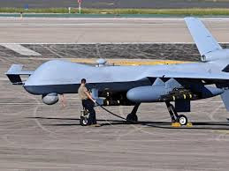 美军"死神"无人机现身波多黎各机场