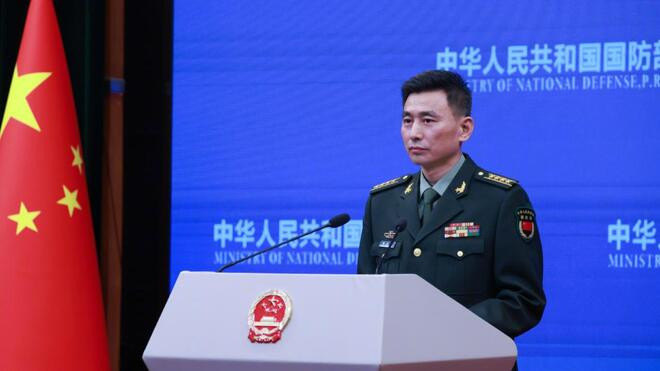 国防部:东部战区军演是对"台独"分裂势力与外部势力干涉的严重警告