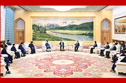 王沪宁会见中国道教协会第十一次全国代表会议代表