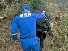 贵州湄潭老人外出失联 救援队彻夜搜寻