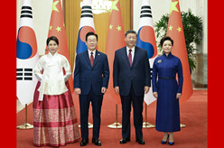 习近平同韩国总统举行会谈