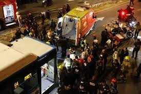 耶路撒冷公交车冲撞行人致1死3伤