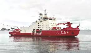 第42次南极考察 "雪龙"号停靠新西兰利特尔顿港